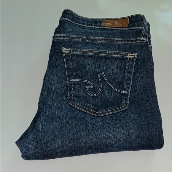 Ag Adriano Goldschmied The Alexa Mid Rise Slim Boot Size 28 R - Picture 3 of 16